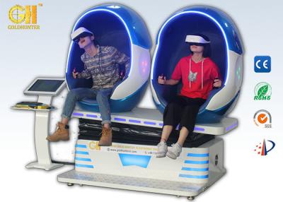 China Virtual Reality 9D VR Chair 9D Egg VR Cinema For Malls , Virtual Reality Egg for sale