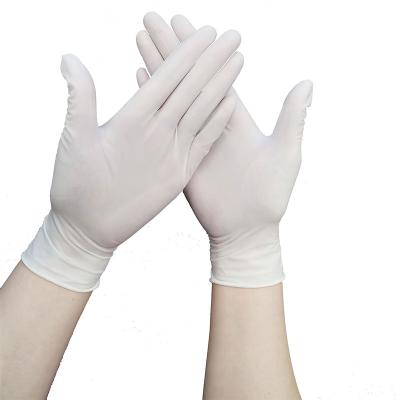 China EN455 EN420 EN437 talla m exam powder latex guantes latex free medical/laboratory/medical glov food processing/food supply latex guantes for sale