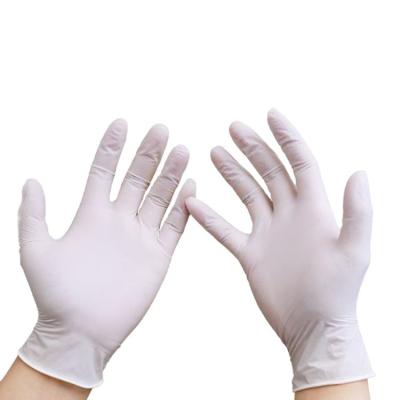 China Medical / lab / free surgical talla m mitt latex exam glov guantes recubrimiento de latex de glov guantes de latex en437 powder food processing / food supply for sale