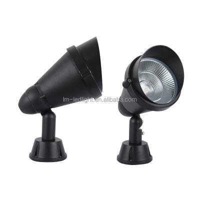 China Outdoor lawn lamp 110V 120V 220V 230V 240V 15w ip65 lawn light black LANDSCAPE zhong shan LED led garden light for sale