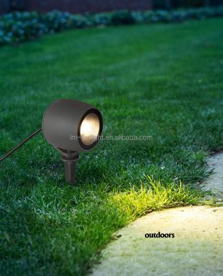 China Garden factory wholesale ip67 led lawn lights COB 2500K 3000K warm white silver gray waterproof LED garden light for sale