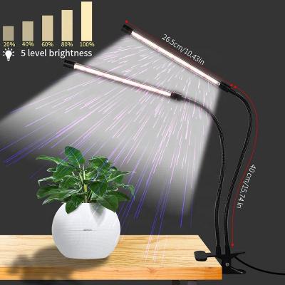 China Seed Start Led To Grow Indoor Plants 5-Level Dimmable LED Bar 5V LED Sunlight Light Clip Dural White Red White Red Light for sale