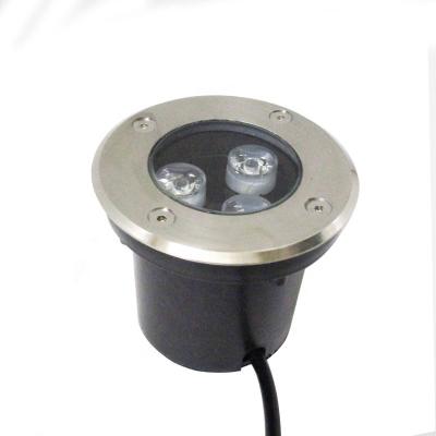 China Residential Led Light Outdoor 12V 3W LED Waterproof Underground Light Underground Led Sport Light for sale