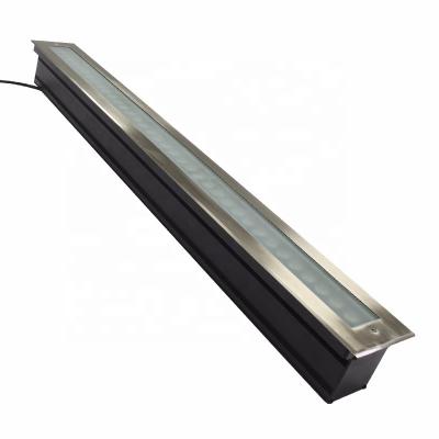 China Recessed Theme Park Linear Led Underground Light 36W 1meter IP67 Waterproof Buried Led Underground Light 110V-240V LED Platform Light for sale