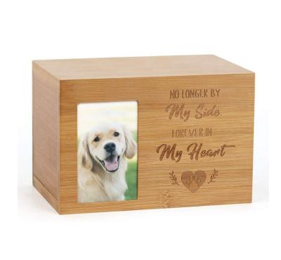 China Viable Wholesale Ceramic Pet Urn Urns Pet Memorial Keepsake for sale