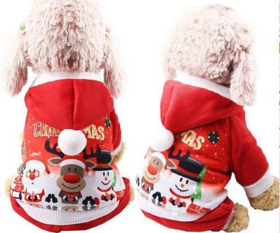 China Amazon Hit Stocked Christmas Pet Clothes Matching Dog Clothes For Puppies for sale