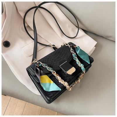 China 2022 fashion women handbags female scarf bags fashion handbags lady leather tote handbag for laldfies for sale