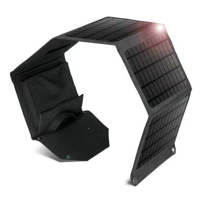 China Smartphone.camera.psp.some 30W Solar Panel Charger5v USB 18V Solar Panel Charger5v USB 18V OEM Battery Time Work Plug Solar Foldable PCs Forest Color for sale