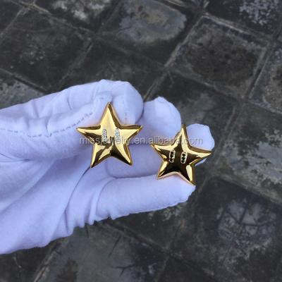 China Miss Jewelry Solid Back Shiny Star Hip Hop New Design Gold Pendant MJHP204 for sale