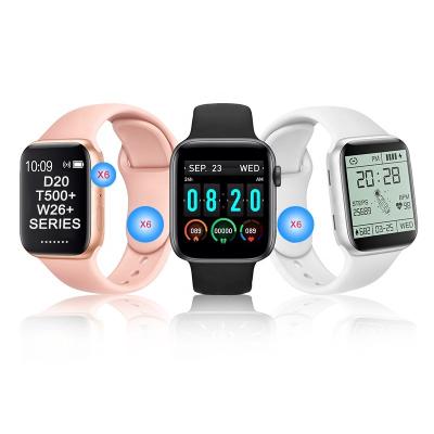 China Cheap Men Women Smartwatch Heart Rate Blood Pressure Monitor Fitness Tracker MP3 Playback Sport X6B W26 DZ09 Smart Watches for sale