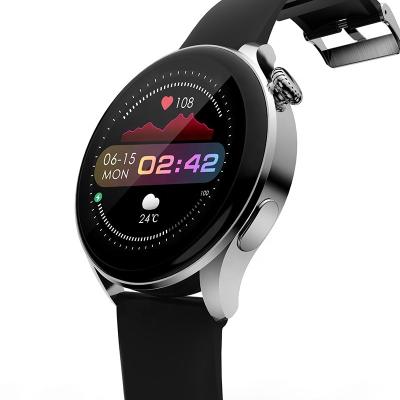 China High Quality MP3 Playback Smart Watch Dual BT Call ECG Blood Pressure Heart Rate Monitor Metal Full Touch TB20C Smart Watch for sale