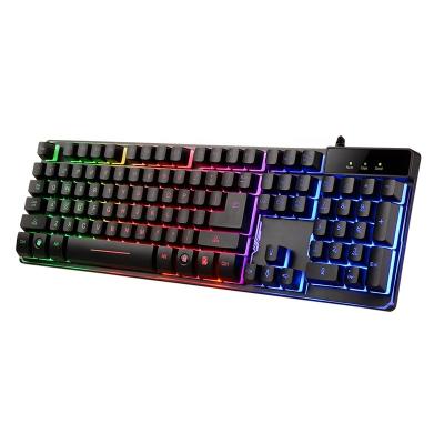 China High Quality Typewriter RGB Gaming Cable Backlit Numeric Keypad Keyboard For PC Computer Tablet for sale