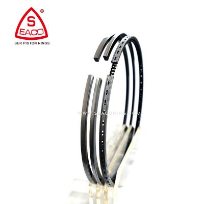 China Auto parts Taiwan piston ring manufacture assembly for Peugeot DW12TED4 RHY RHZ for sale