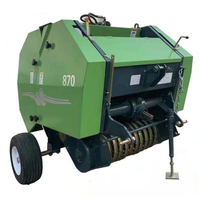 China Mini Tractor Terrible Hay Farm Value Agricultural Hydraulic Compact Round Baler For Sale for sale