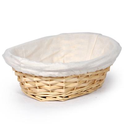 China 2021 Sustainable Promotion Price Wicker Basket Lined Basket For Top Quality for sale