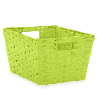 China 2021 Best Quality Paper Viable Rope Basket Wicker Basket For Wholesale Price for sale