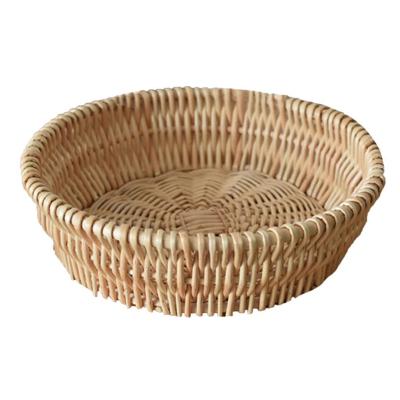 China Europe Round Baskets For Organizing Storage Wicker Bread Basket for sale