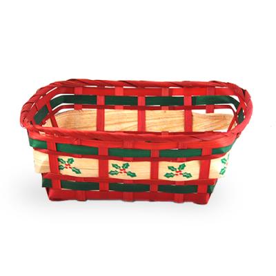 China Viable Wholesale Price Wicker Basket Gift Basket For Christmas For Hot Sale for sale