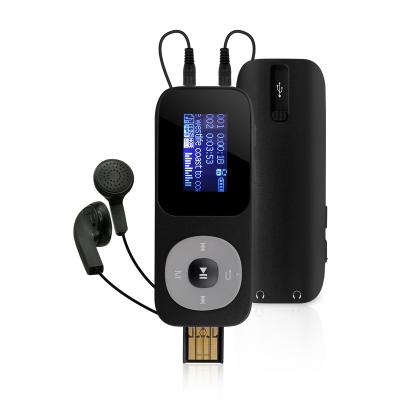 China FM A126 earphone 2 USB slots input mp3 player for sale