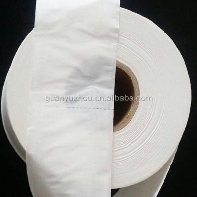 China High Quality Virgin Health 2ply Mini Jumbo Roll Toilet Paper Virgin Wood Pulp Embossed Sanitary for sale