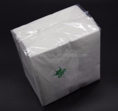 China Virgin White Wood Pulps 1 PLY Tissue Paper Cheap Disposable Napkin for sale