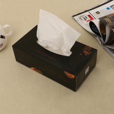 China Excellent Ultra Soft Absorbent Box Facial Tissue Fancy Boxed Tissue/OEM Design Soft Facial Tissue Paper Facial Box for sale