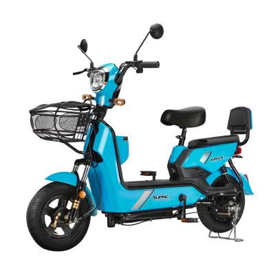 China Carbon steel brushless front and double rear shock absorption of China electric bicycle for sale