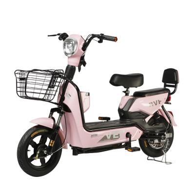 China Carbon Steel Electric Bicycle With Remote Alarm And One - Button Start Function for sale