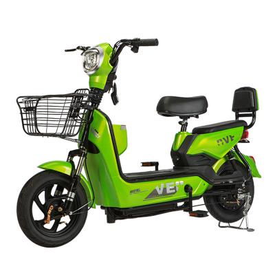 China Carbon steel a popular electric bike with bright headlights and rich colors for sale