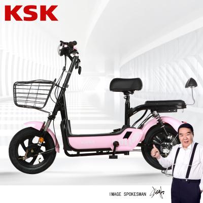 China Carbon steel ebike with durable elektrikli bisiklet battery electric bicycle for sale