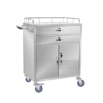 China Assemble Low Price 48/96/144 Grids Stainless Steel Trolley Cart Wholesale Medical Clinic for sale