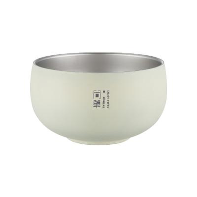 China Convenient China Wholesale 0.6Mm Electrolysis Stainless Steel Salad Soup Small Bowl for sale