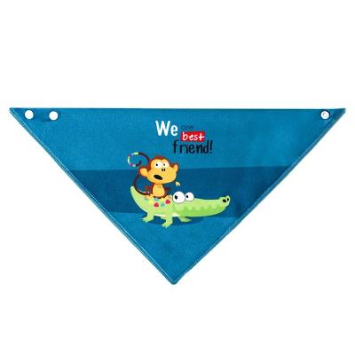 中国 Adjustable Triangular bibs 100% Organic Cotton No fluorescence baby bandana drool bibs Baby Bibs Cotton 販売のため