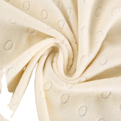 Κίνα Top Fashion Lace African Material Pleated Crush Cotton Dubai Velvet Fabric προς πώληση