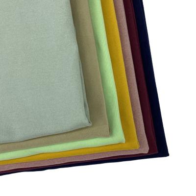 Κίνα Super Soft Plain Single Jersey Fabric Velvet Rib Fabric Elastic Double Sided προς πώληση