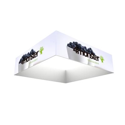 China Hanging Advertising Square Ceiling Hanging Banner For Exhibition Booth for sale