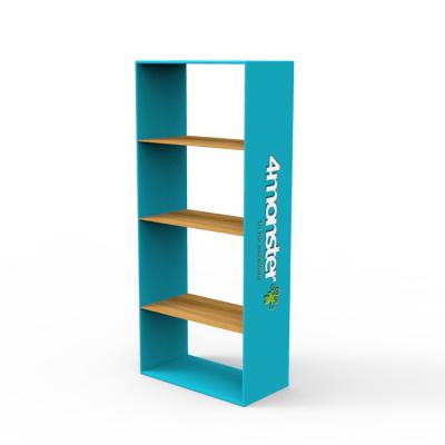 China Portable Easy Installation Aluminum Trade Show Display Shelving For Exhibition Booth for sale