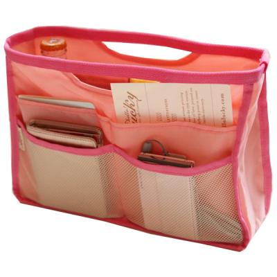 China 420D Polyester Clear Cosmetic Bags For Travel Multifunction 420D polyester coated for sale