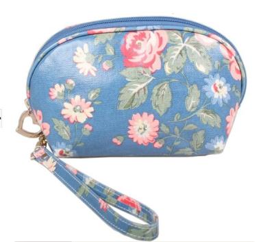 China Custom PVC Leather Cosmetic Bag ,  SGS Stylish Makeup Bag For Girls for sale