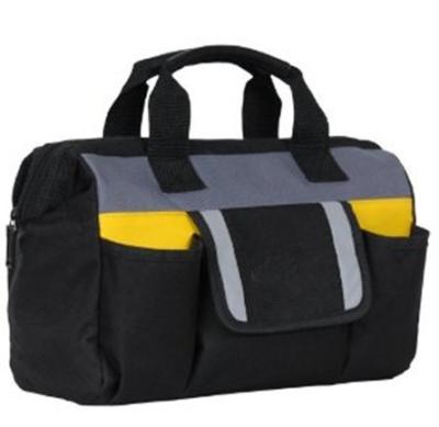 China Heavy Duty Kit Black Electrician Tool Bag , Large Tool Tote Bag 50*40*30 cm Size for sale