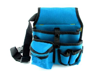 China Durable Waterproof Electrician Tool Bag Blue Garden Tool Carrier OEM ODM for sale