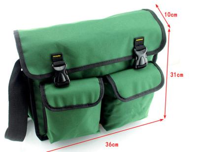 China Heavy duty Polyester Electrician Tool Bag multi-pockets with velcro closure for sale