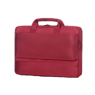 China Waterproof Womens oxford  briefcase Laptop Handbags 14 inch Computer Bag Red Black for sale