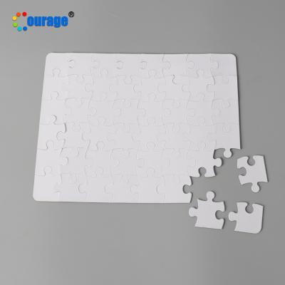 China DIY TOY Sublimation Blank A4 Puzzle Educational Magnetic Games For Kids for sale