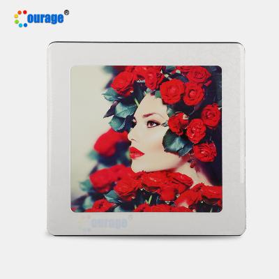 China Sublimation Wooden Custom Printing Blank MDF Photo Crystal Wood Frame MD-003 for sale