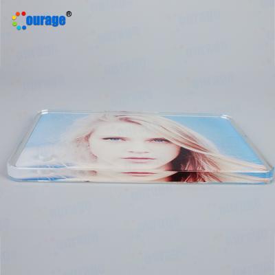 China Frame Glass Clear Glass Photo Wall Sublimation Painting Glass Design for sale