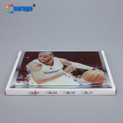 China Double Sided Crystal Glass Photo Frame Glass Painting In Stock for sale