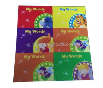 China Early Learning Pictures English Word Audio Book For Kids 21cm*15cm for sale