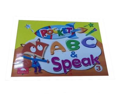 China Coated Paper ABC Educational Kids Audio Book With Reader Pen for sale