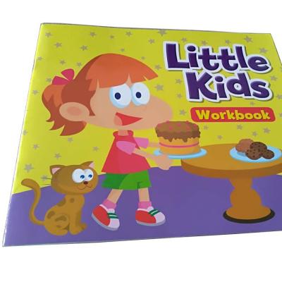 China Little Kids English Notebook Sticker Book 24cm*21cm for sale